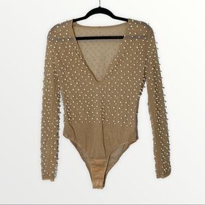 Pearl Nude One Piece